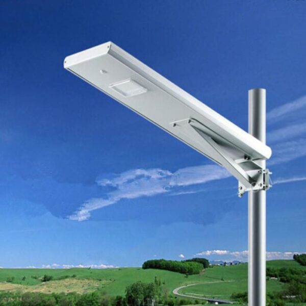 Instalación de luminaria led solar