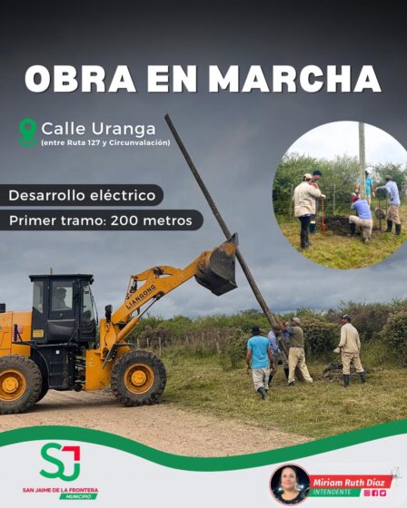 INICIO DE OBRA DE DESARROLLO ELÉCTRICO