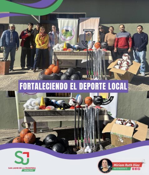 FORTALECIENDO EL DEPORTE LOCAL
