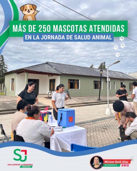 JORNADA DE VACUNACIÓN Y DESPARASITACIÓN ANIMAL