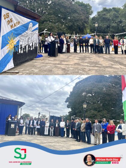 ACTO OFICIAL 25 DE MAYO
