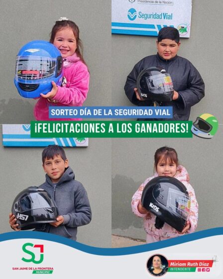 SORTEO “DÌA DE LA SEGURIDAD VIAL”