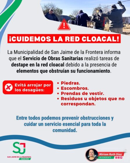 TRABAJOS EN RED CLOACAL