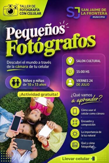 TALLER DE FOTOGRAFÍA CON CELULAR