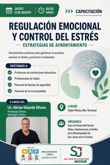 CAPACITACIÓN | REGULACIÓN EMOCIONAL Y CONTROL DEL ESTRÉS