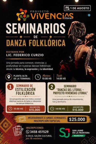 SEMINARIOS DE DANZA FOLKLÓRICA