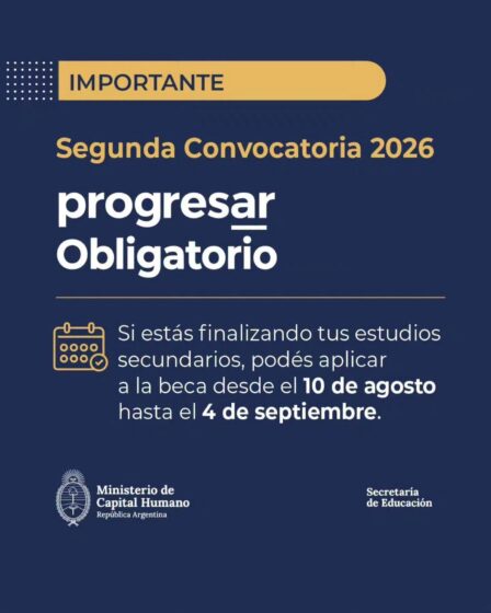 BECAS PROGRESAR
