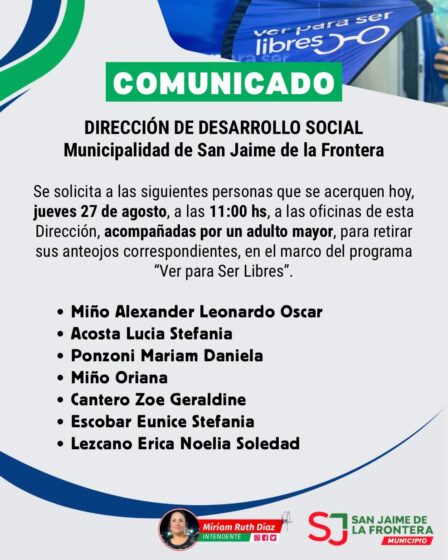 PROGRAMA “VER PARA SER LIBRES”
