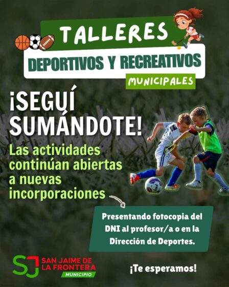 TALLERES DEPORTIVOS Y RECREATIVOS